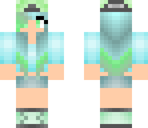 blue green chick
