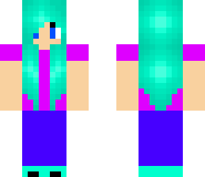 teal girl