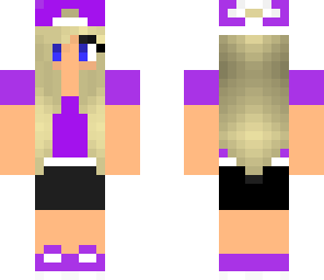 purple skater chic