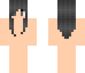 black haired girl base