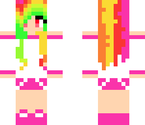 rainbow girl