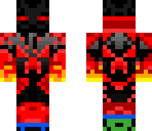 flaming enderman