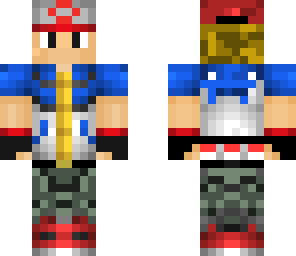 pokemon trainer blond hair