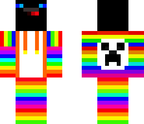 rainbow enderman