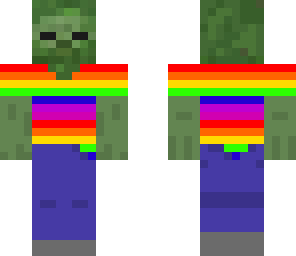 rainbow zombie