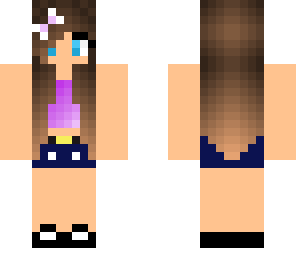 purple shirt girl