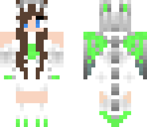 cute emerald dragon girl