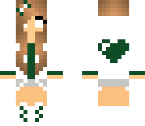 dark green herebrine girl