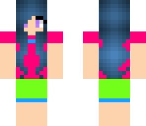 girl with shorts and a tshirt