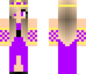 purple wolf girl
