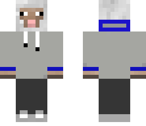 sheep in a hoodie