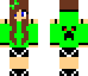 cute creeper girl