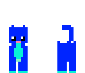 blue kitty