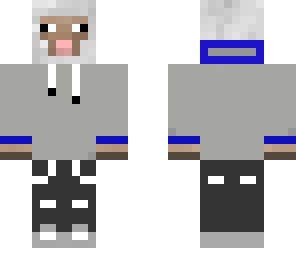 sheep in a hoodie