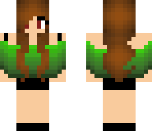 green apple girl