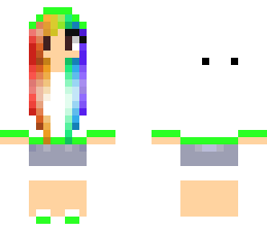 rainbow hair