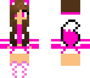 pink fox girl 'updated'