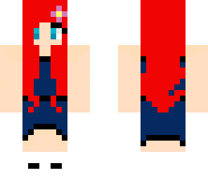 a beautiful girl skin