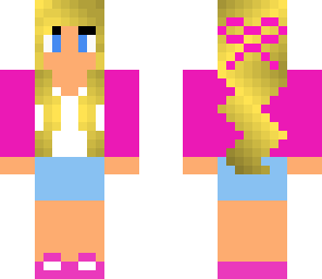 magenta girl