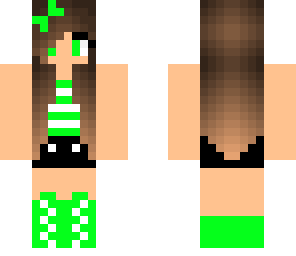 lime cute girl