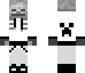 skeleton white
