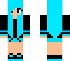 blue girl