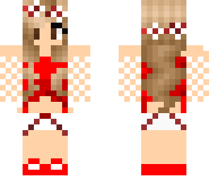 cute red tealed girl