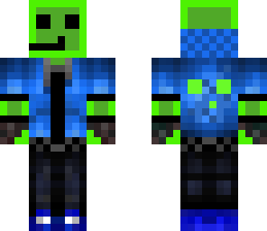 slime in blue