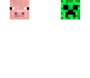 creepy pig head