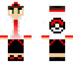 pokemon trainer with shorts