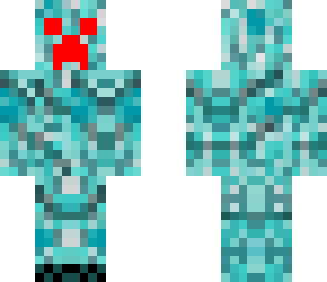 evil blue creeper