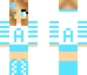 blue girl