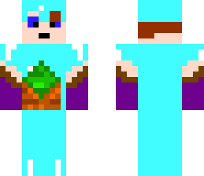revamped minecraft mascot