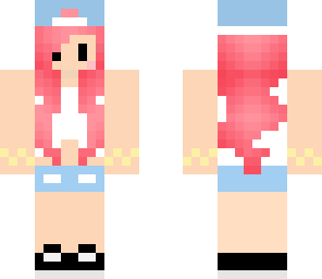 cute derp with pink hair