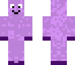the purple spotted creature