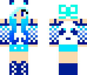 blue panda