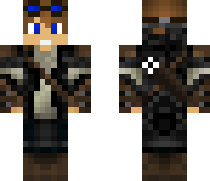 engineer black with mouth