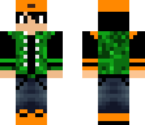 green orange boy