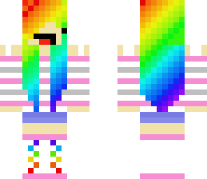 derpy rainbow girl