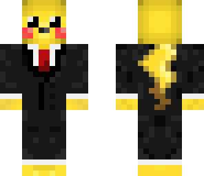 pikachu in a suit