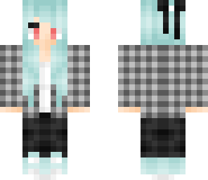 plaid girl