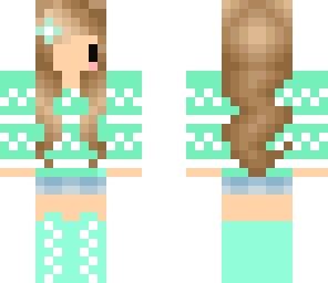edits mint fall sweater girl