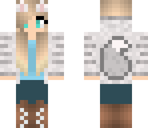 snow wolf girl