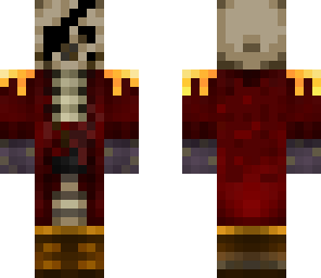 pirate captain skeleton