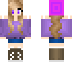 blonde girl finished