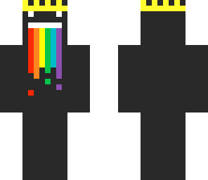 rainbow puke king