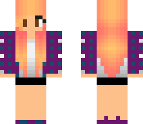 omber orange hair