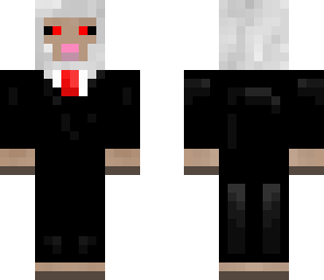 demonic suited sheep