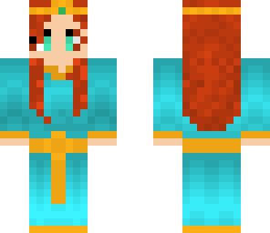 merida's betrothal gown