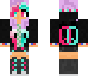 pink and blue cutie
